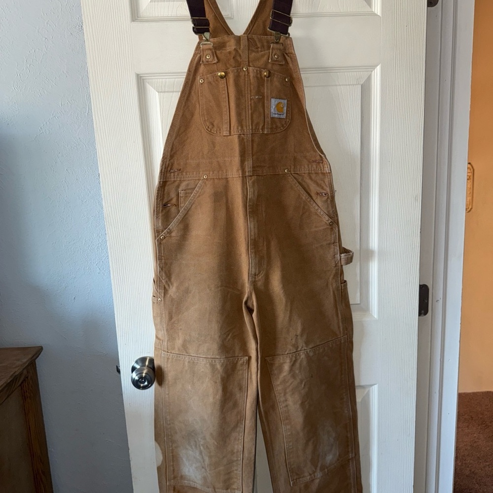 Carhartt Men's Brown Overalls